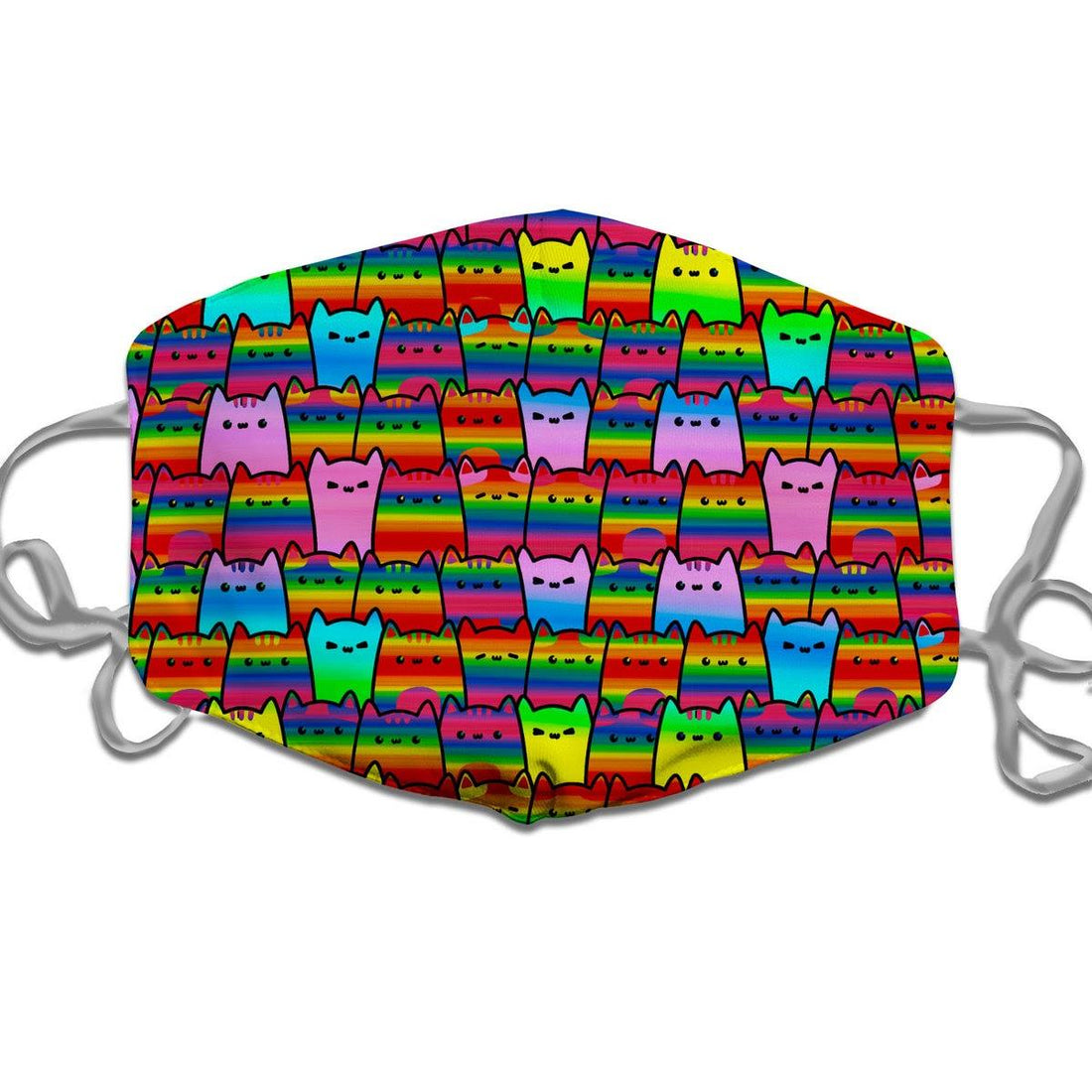 LGBT Cat Face Mask - CustomsPig
