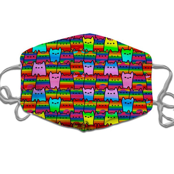 LGBT Cat Face Mask - CustomsPig