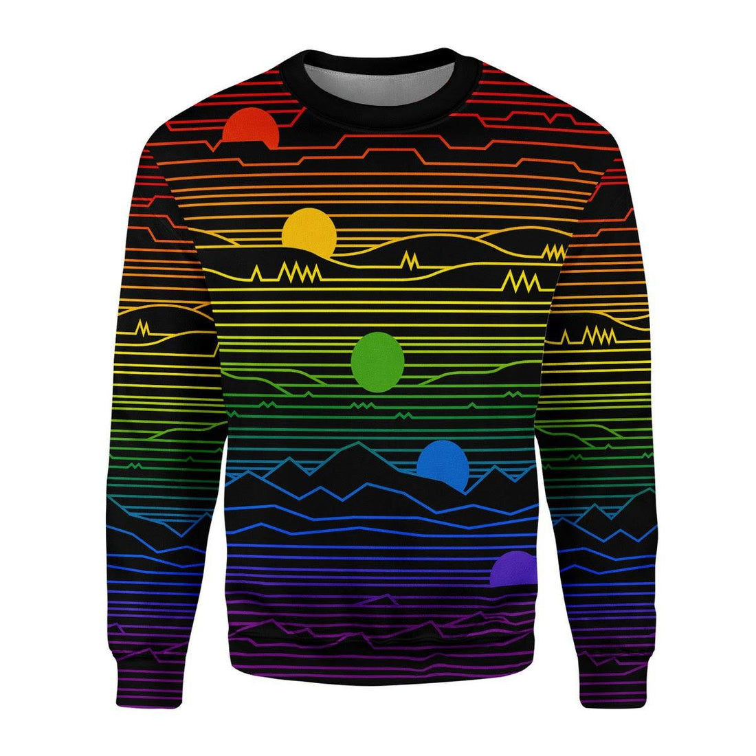 LGBT+ Rainbow Moutain Tops - CustomsPig