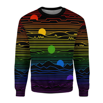 LGBT+ Rainbow Moutain Tops - CustomsPig