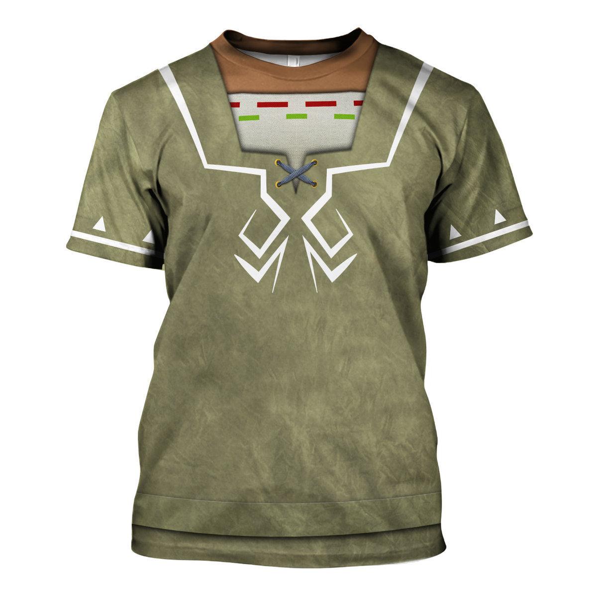 Link Attire New Unisex Hoodie Sweatshirt T-shirt Sweatpants Cosplay - CustomsPig.com