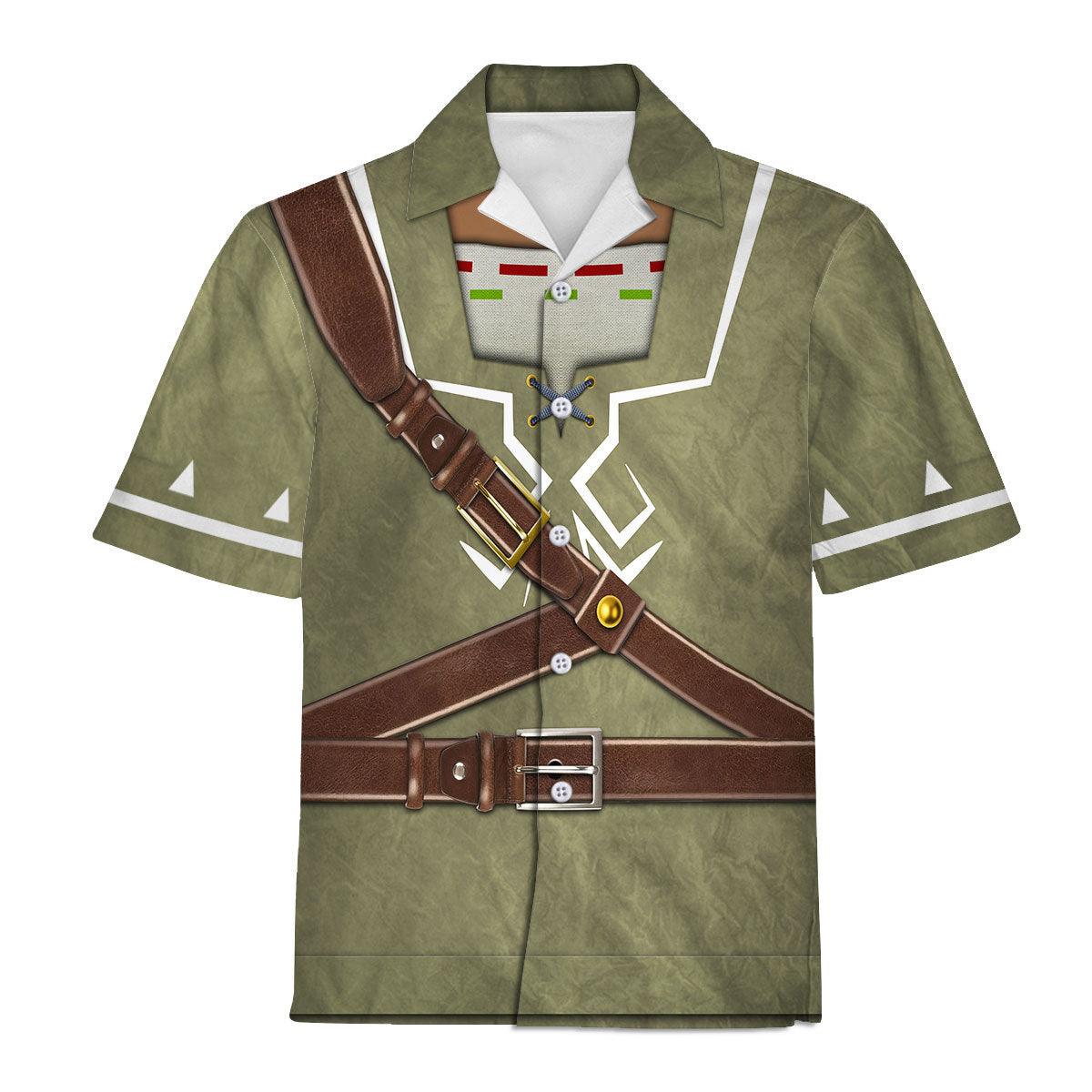Link Attire Shield Unisex Hoodie Sweatshirt T-shirt Sweatpants Cosplay - CustomsPig.com