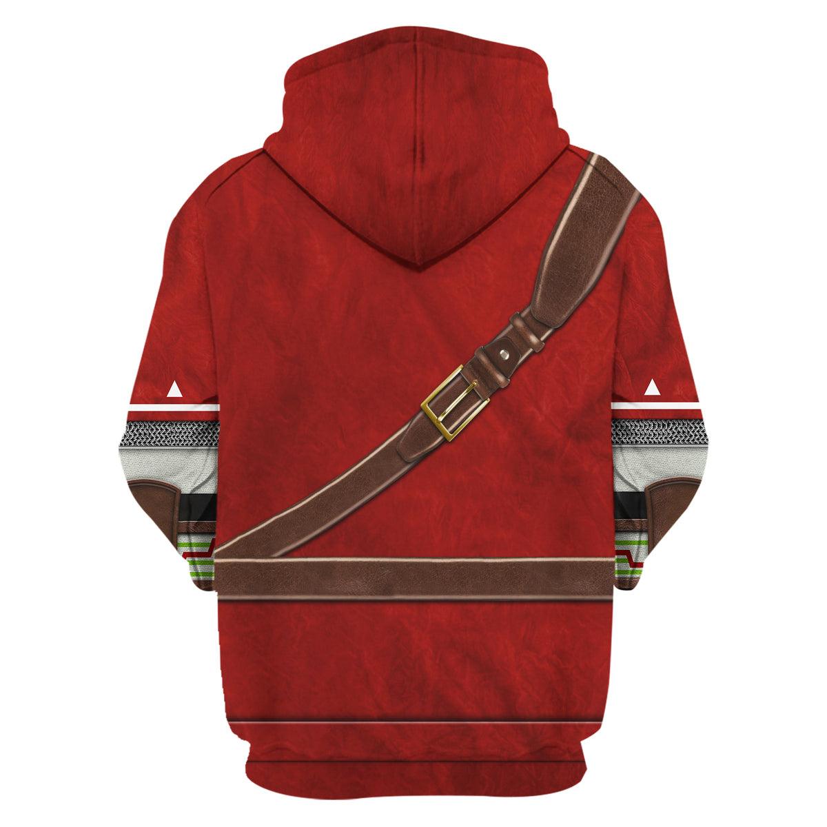 Link Goron Tunic Attire Unisex Hoodie Sweatshirt T-shirt Sweatpants Cosplay - CustomsPig.com