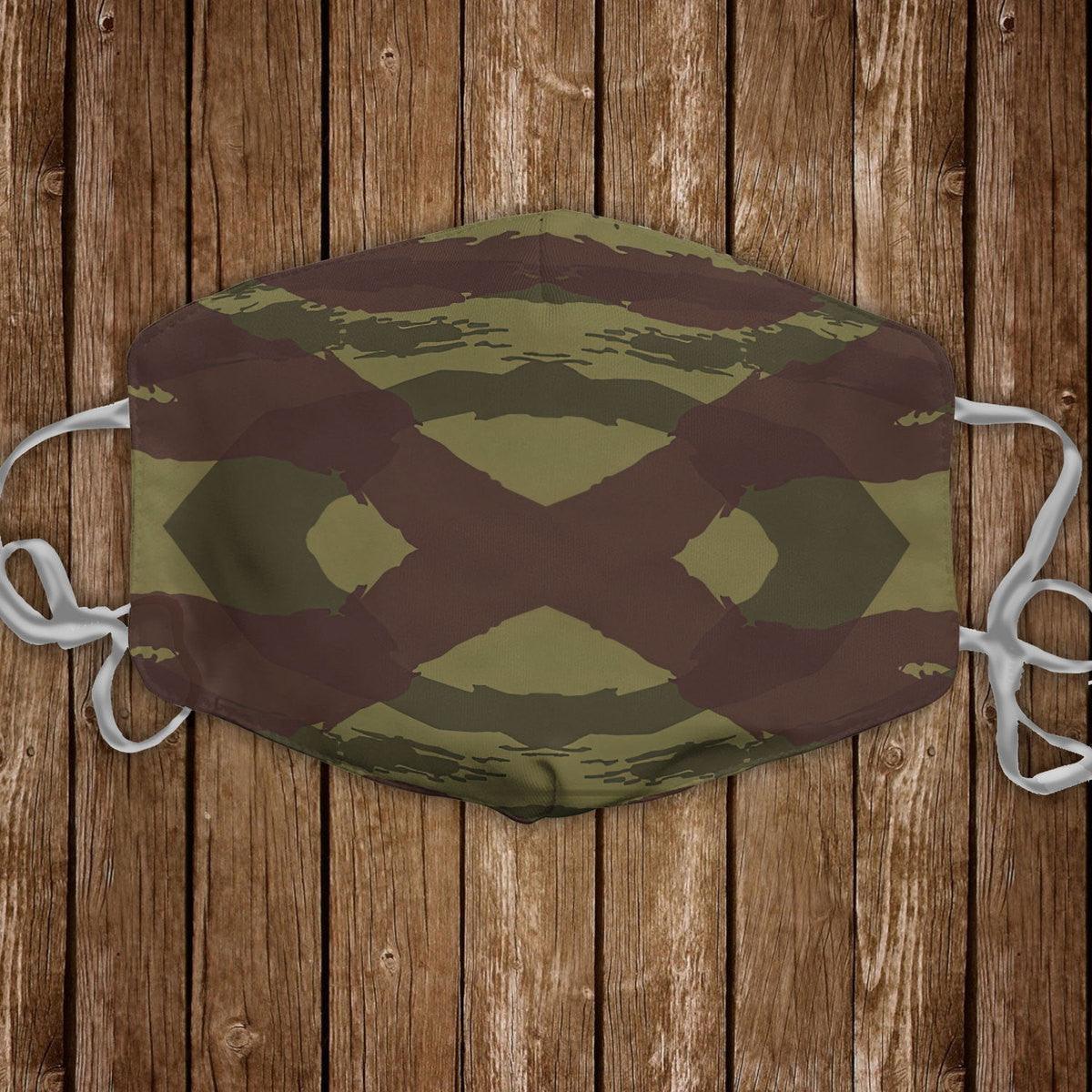 Lizard Pattern TAP47 Patternor Leopard Pattern Face Mask - DucG