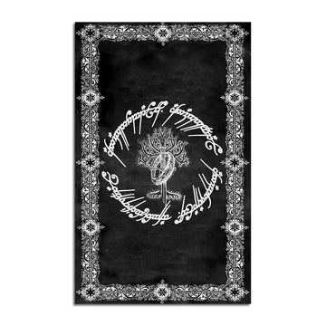 Lord Of The Rings Rug - CustomsPig