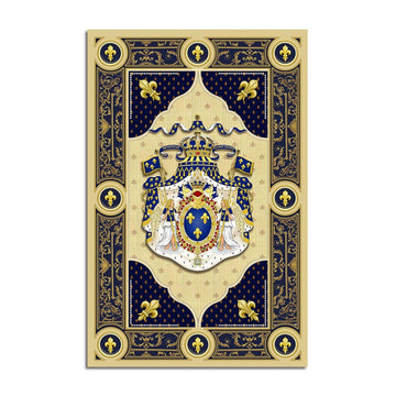 Louis XIV Coat Of Arms Rug - CustomsPig