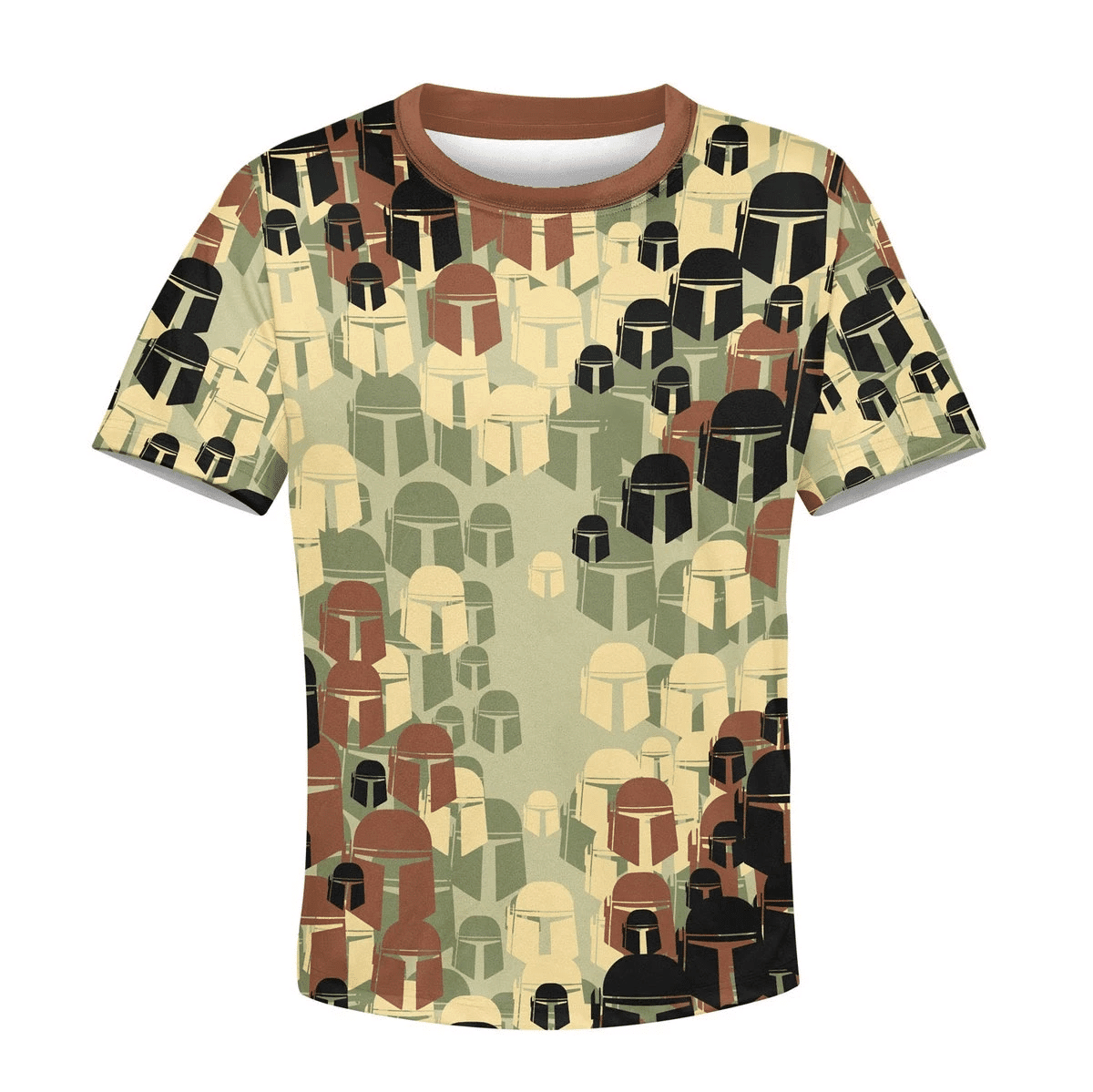 Mandalorian Helmet Kid Tops - Gearhomie.com