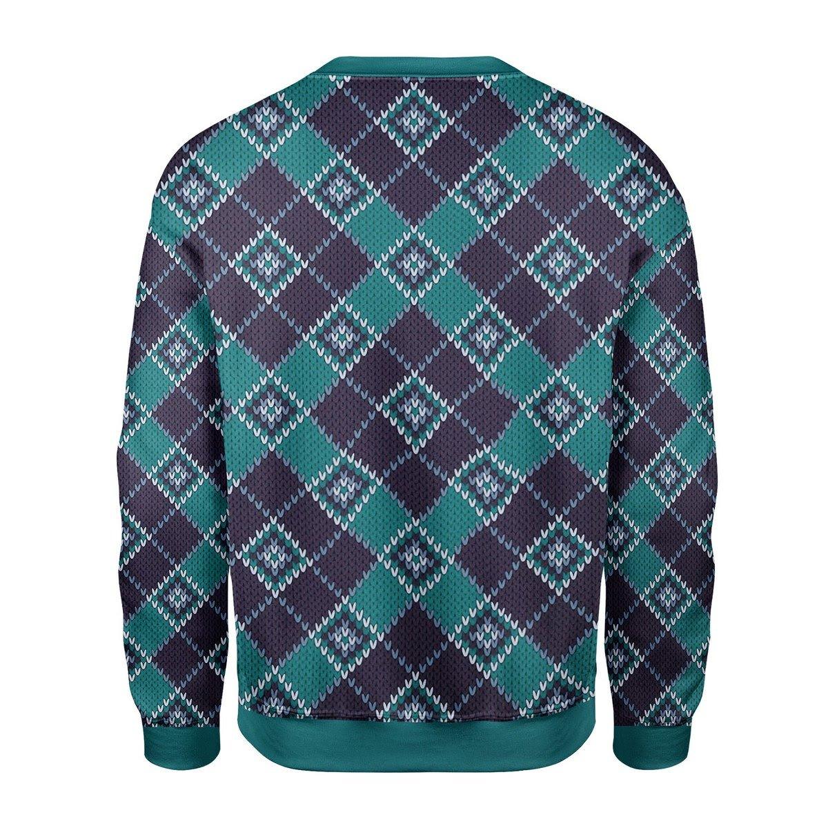 Gearhomies Christmas Unisex Sweater Maria And Jesus In Eastern Orthodox Christmas 3D Apparel