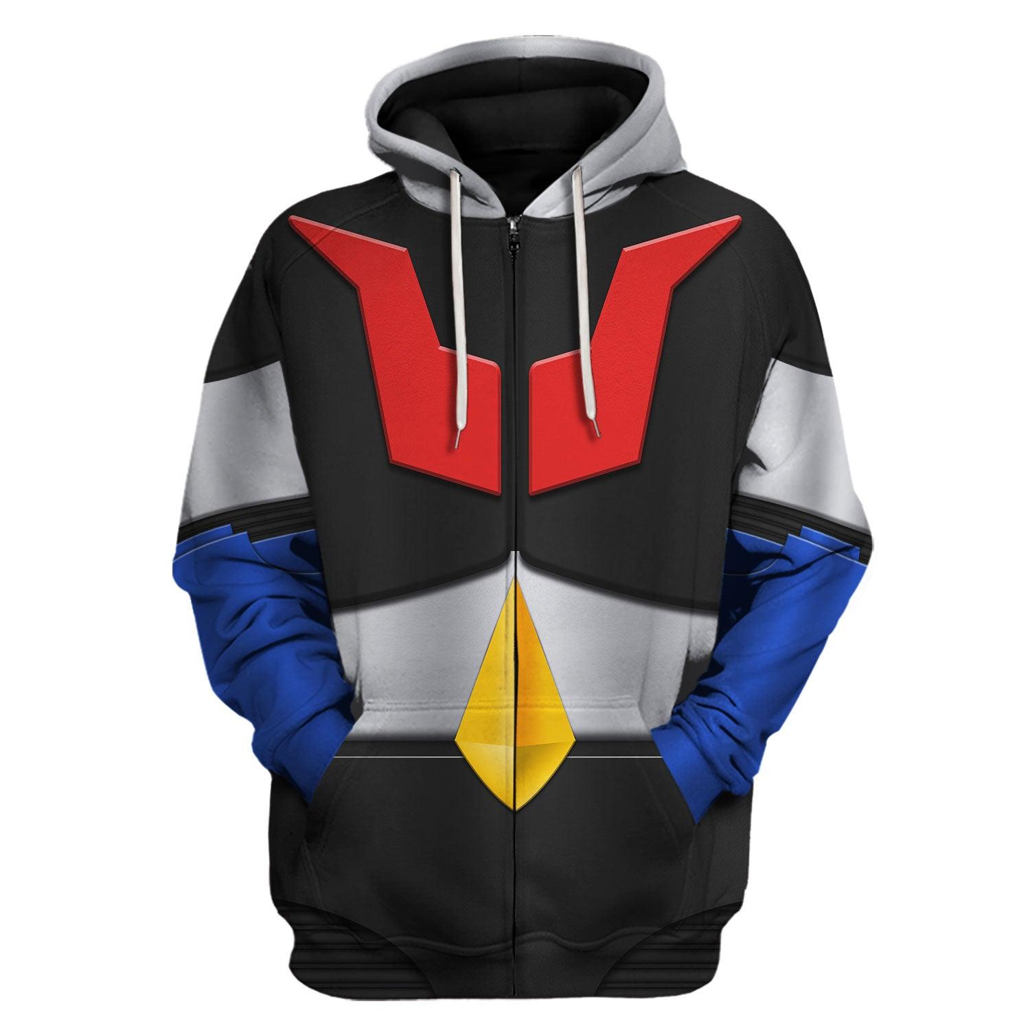 Mazinger Z Tranzor Z Cosplay Costumes: Hoodies, T-Shirts, and Tracksuits | CustomsPig.com - DucG
