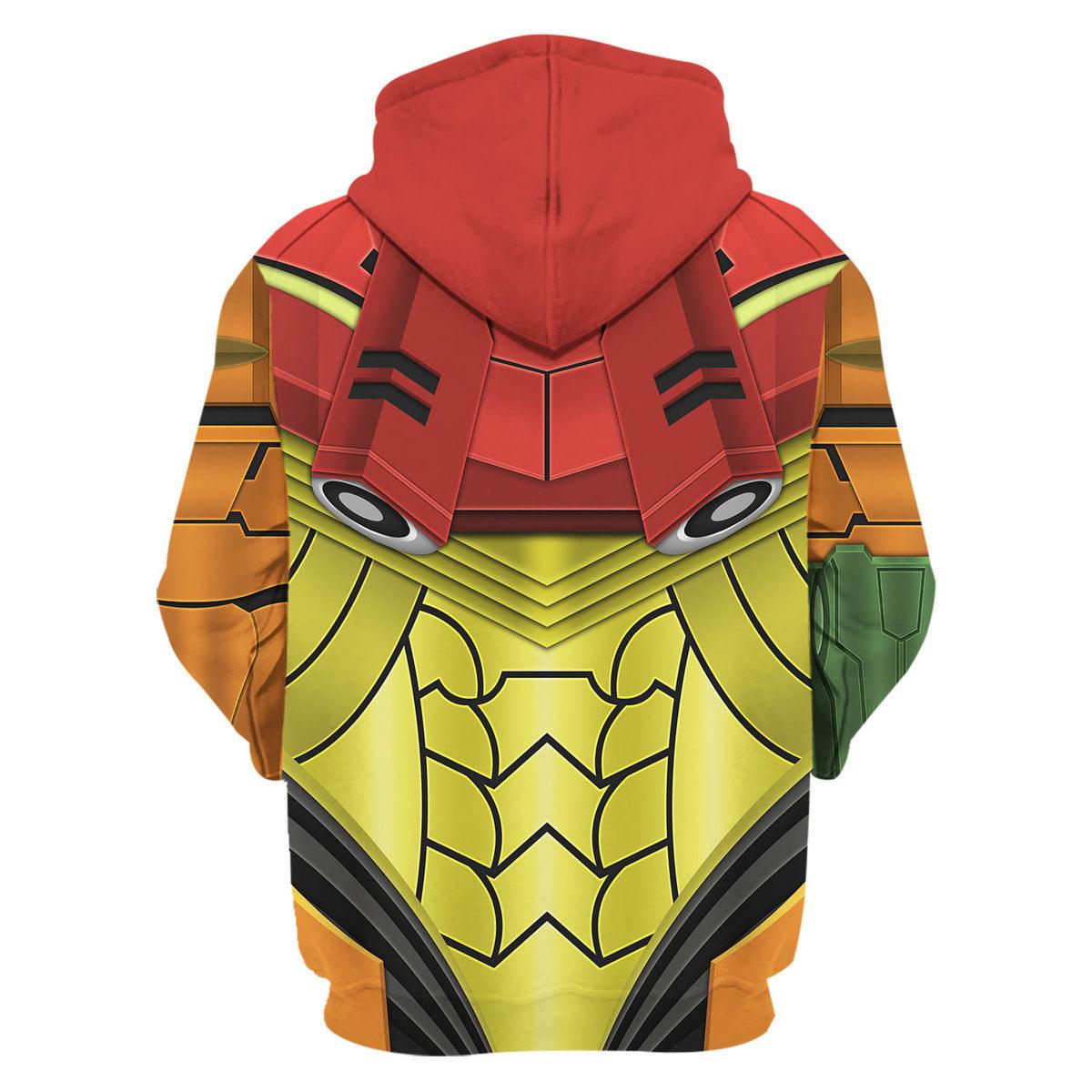 Metroid Prime Hoodies Sweatshirt T-shirt Hawaiian Tracksuit - CustomsPig.com