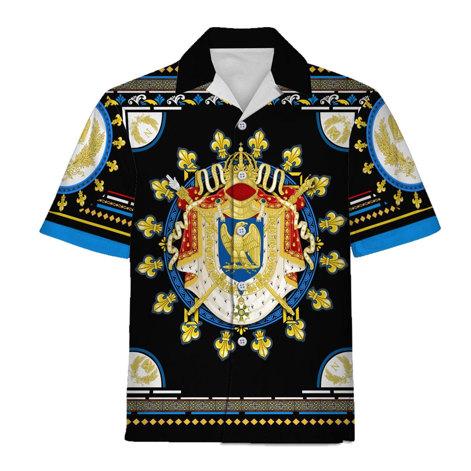 Napoleon Coat of Arms Tops All Over Printed - CustomsPig.com