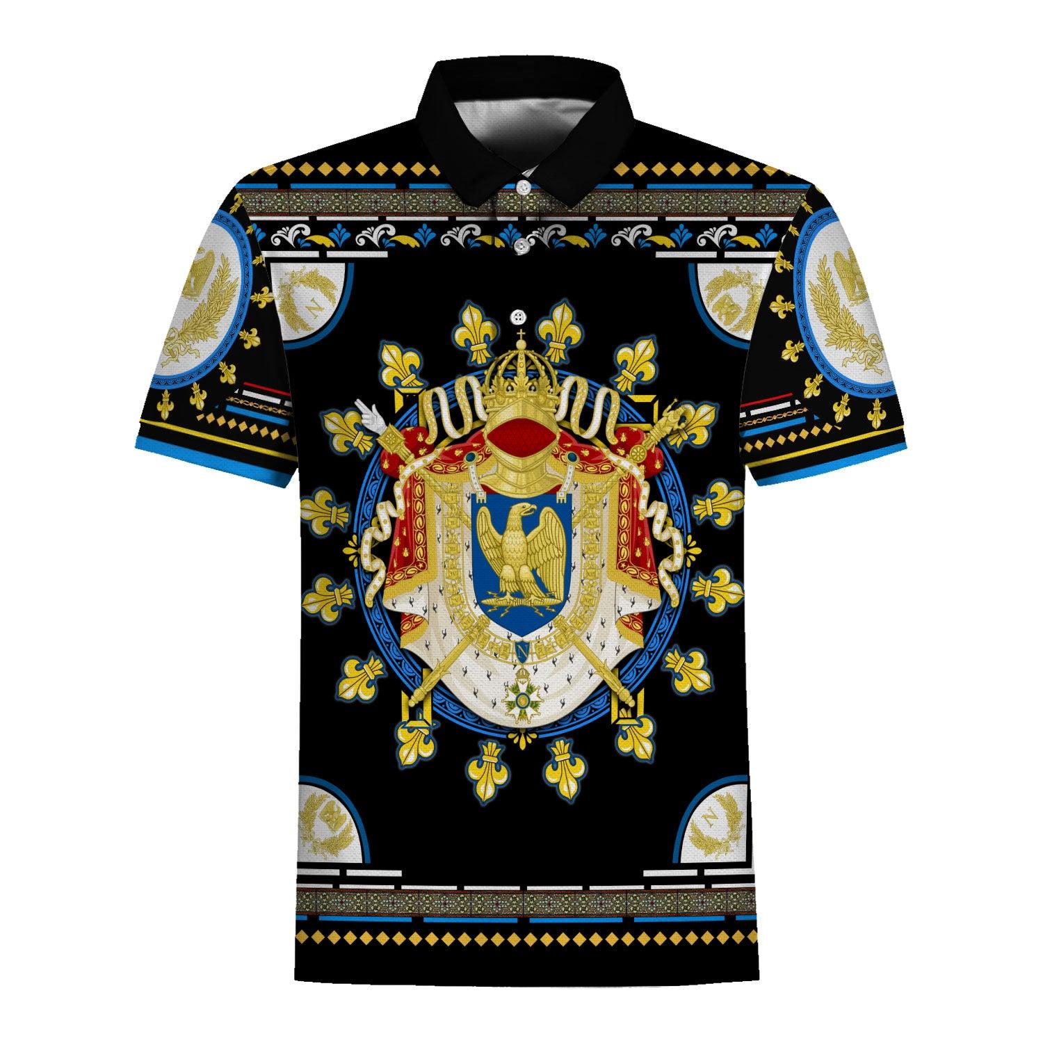 Napoleon Coat of Arms Tops All Over Printed - CustomsPig.com