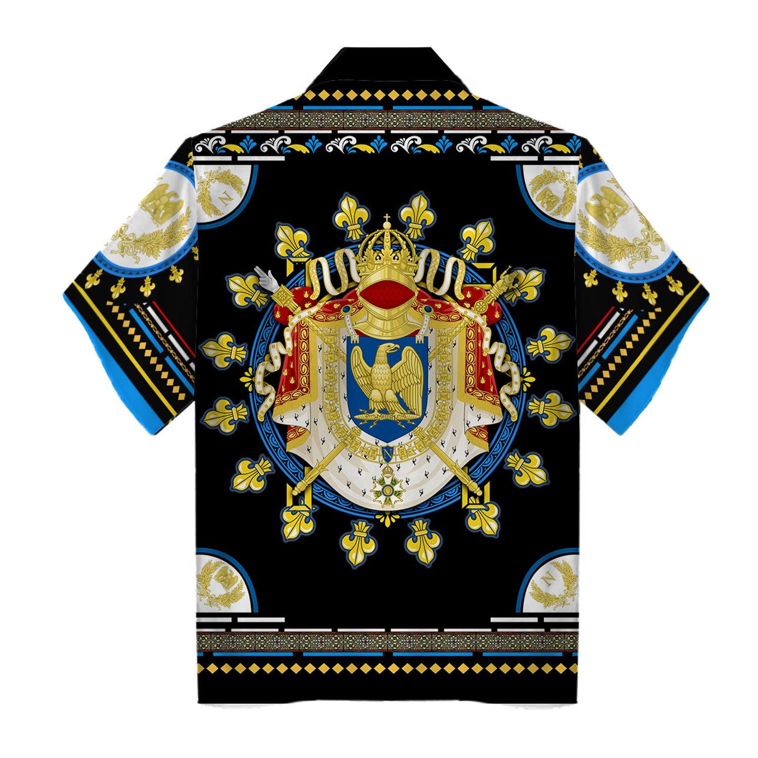 Napoleon Coat of Arms Tops All Over Printed - CustomsPig.com