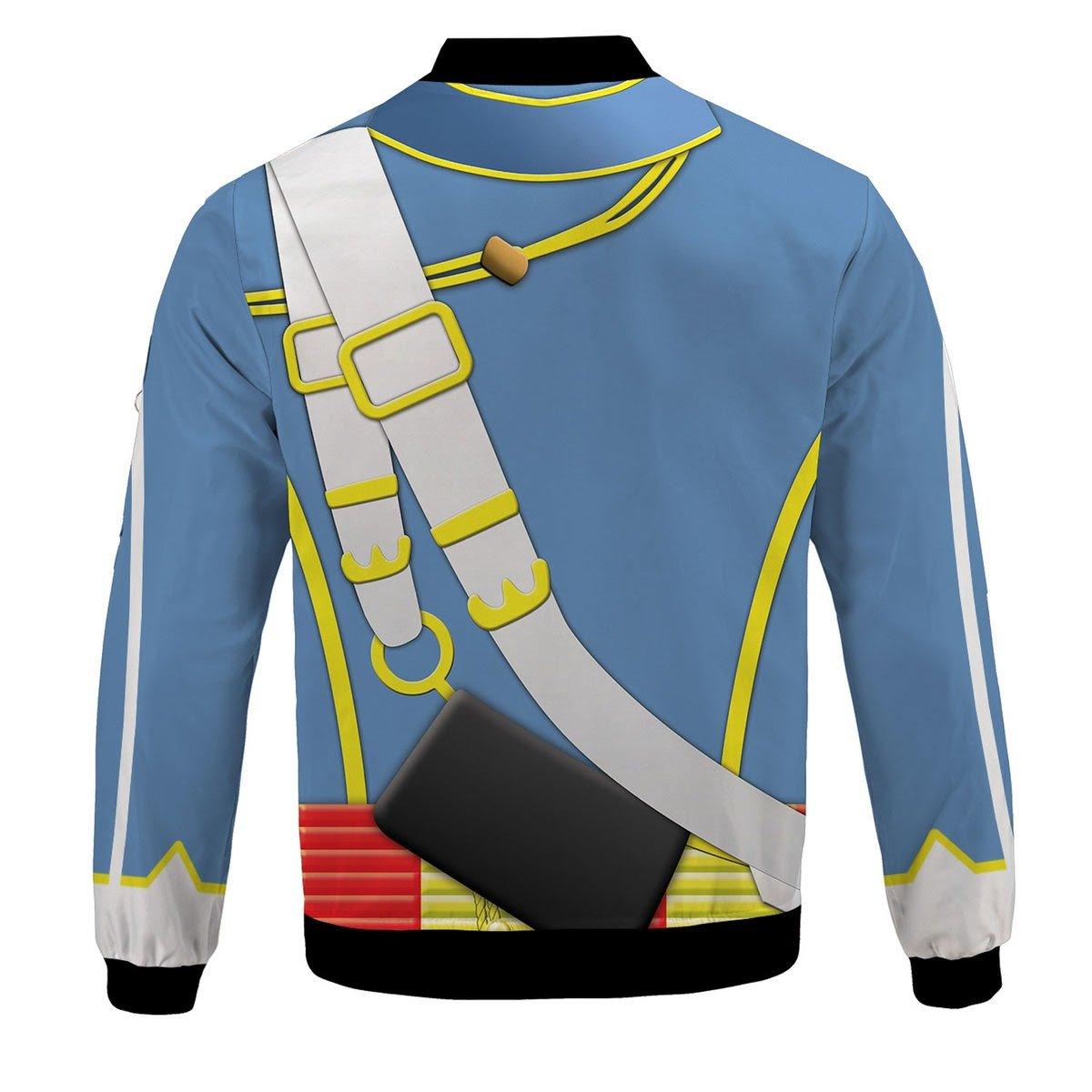 Napoleonic Uniforms of the French Hussars Bomber Jacket - DucG