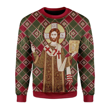 Orthodox Christianity Christmas Sweater - CustomsPig