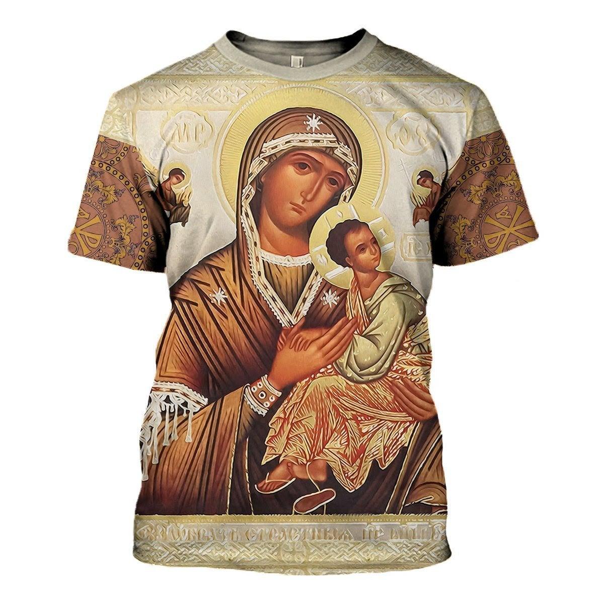 Our Lady of Vladimir T-shirt - DucG