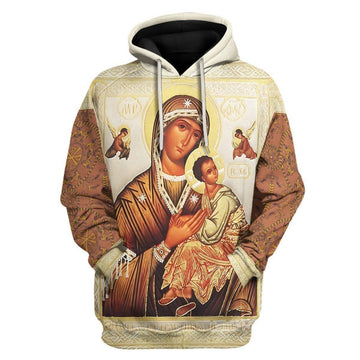 Our Lady of Vladimir With Angles - CustomsPig