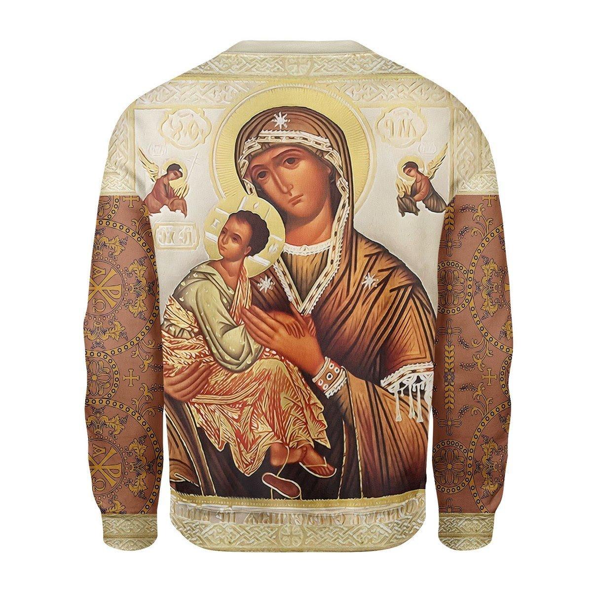 Our Lady of Vladimir With Angles - CustomsPig