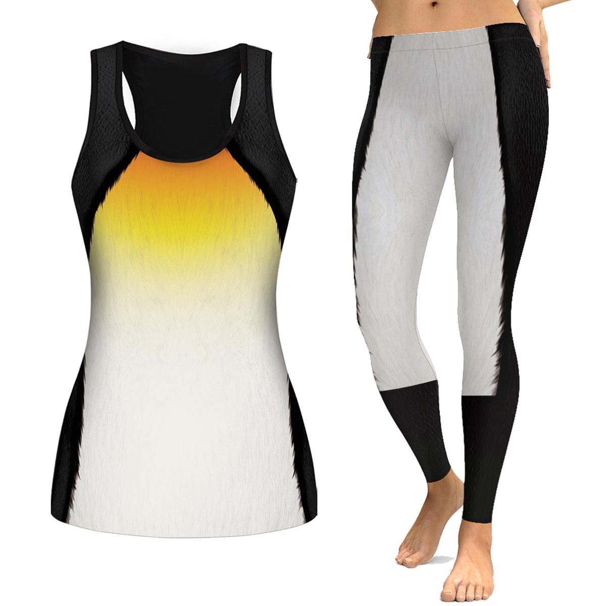 Penguin Tank And Leggings - CustomsPig