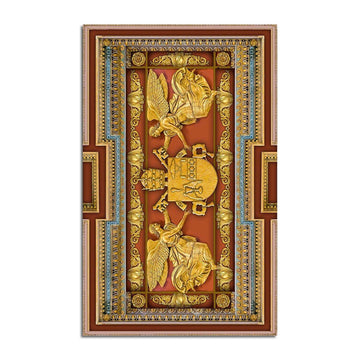 Pope Gregory XVI Coat Of Arms Rug - DucG