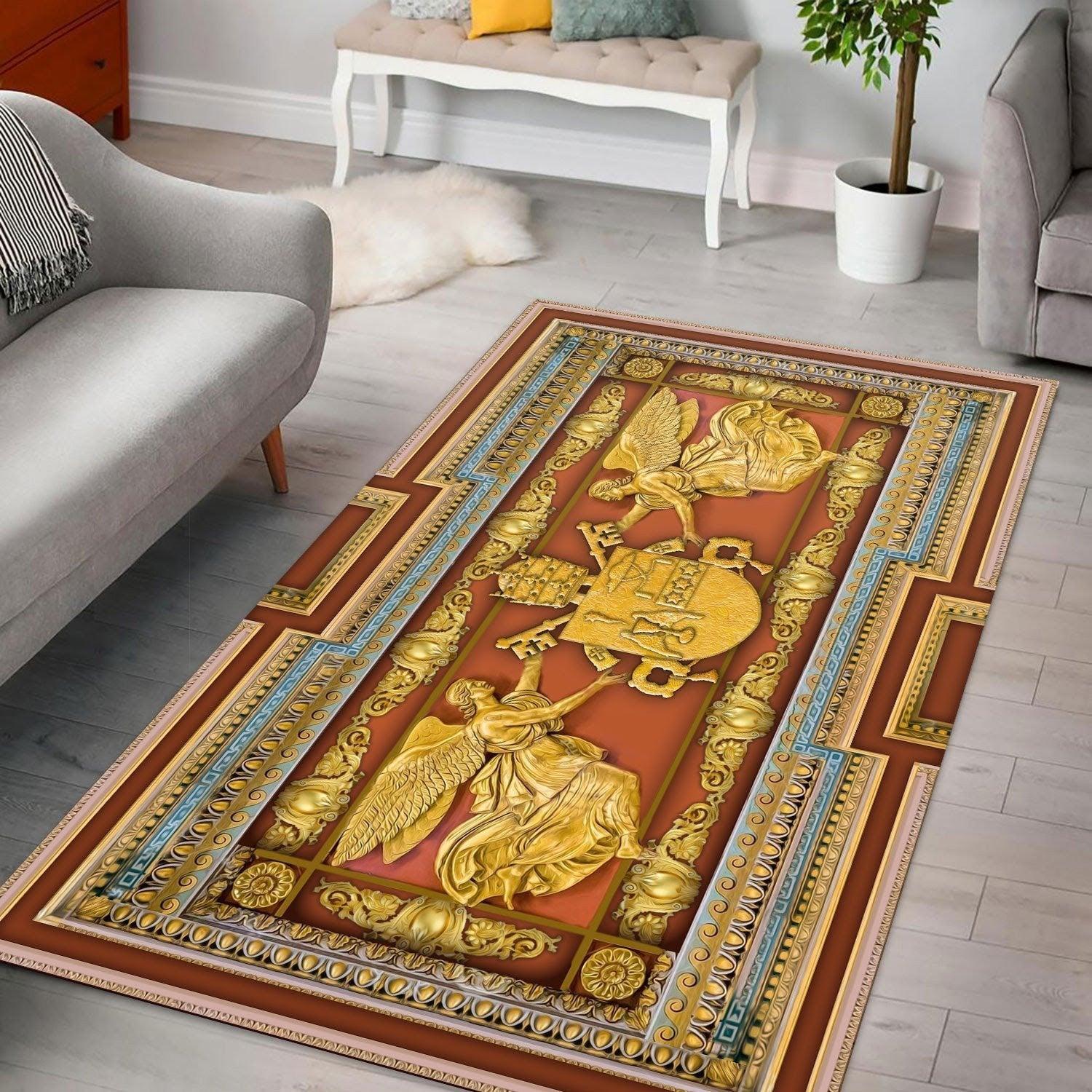 Pope Gregory XVI Coat Of Arms Rug - DucG