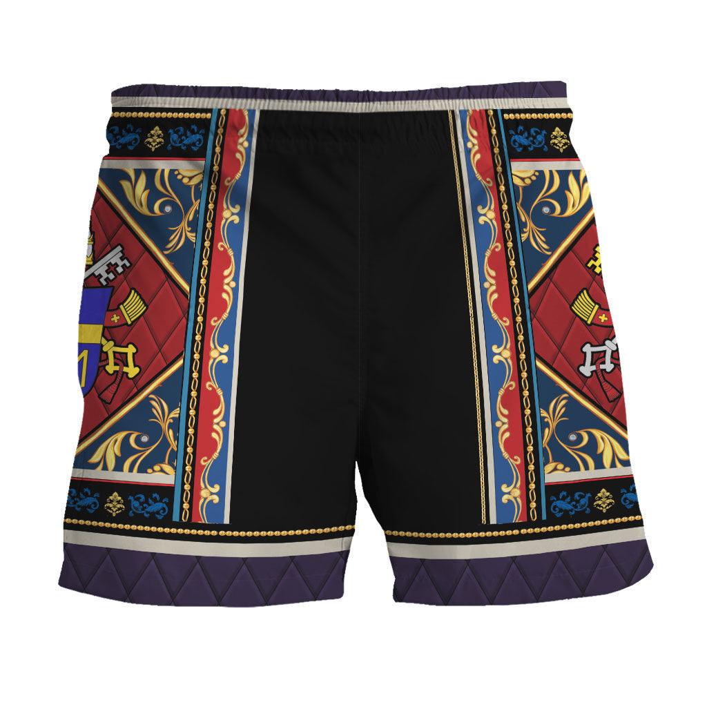 Pope John Paul II Stained Glass Hawaiian Shirt -  CustomsPig.com