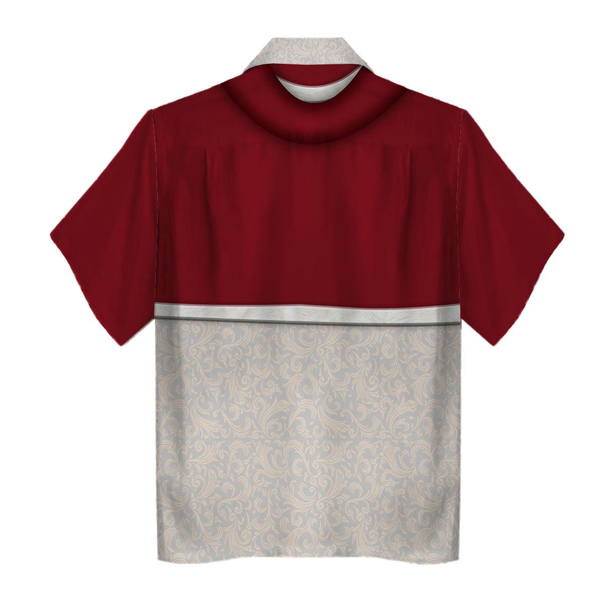 Pope John XXIII Vestment Hawaiian Shirt -  CustomsPig.com