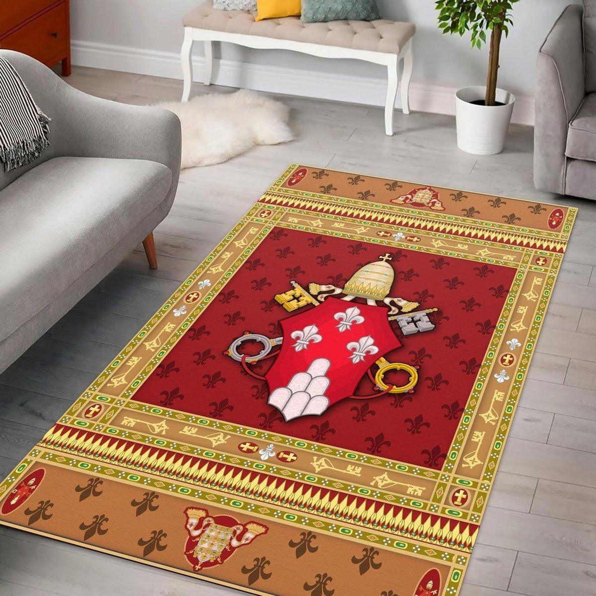 Pope Paul VI Coat of Arms Rug - DucG