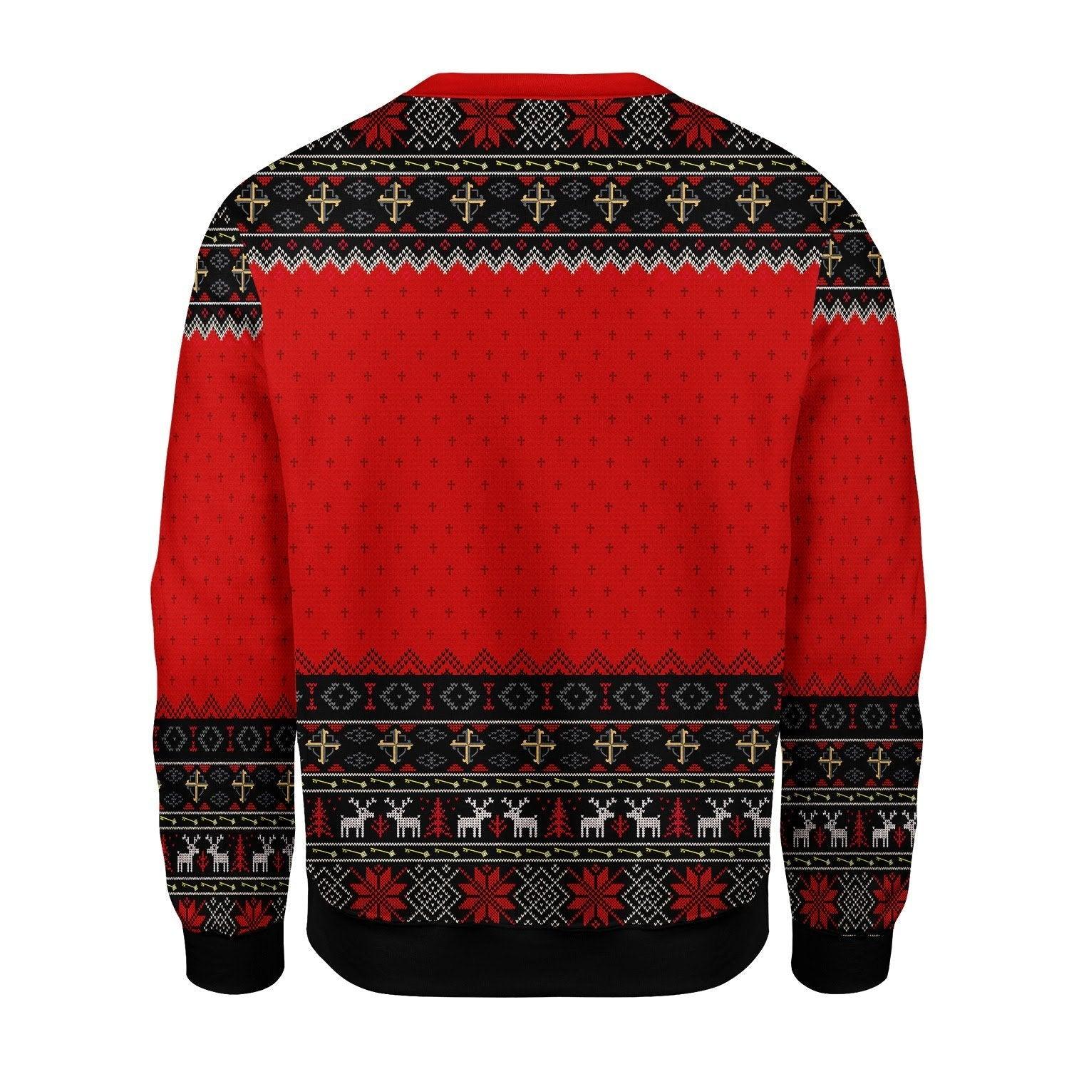 Pope Pius V Christmas Sweater - CustomsPig