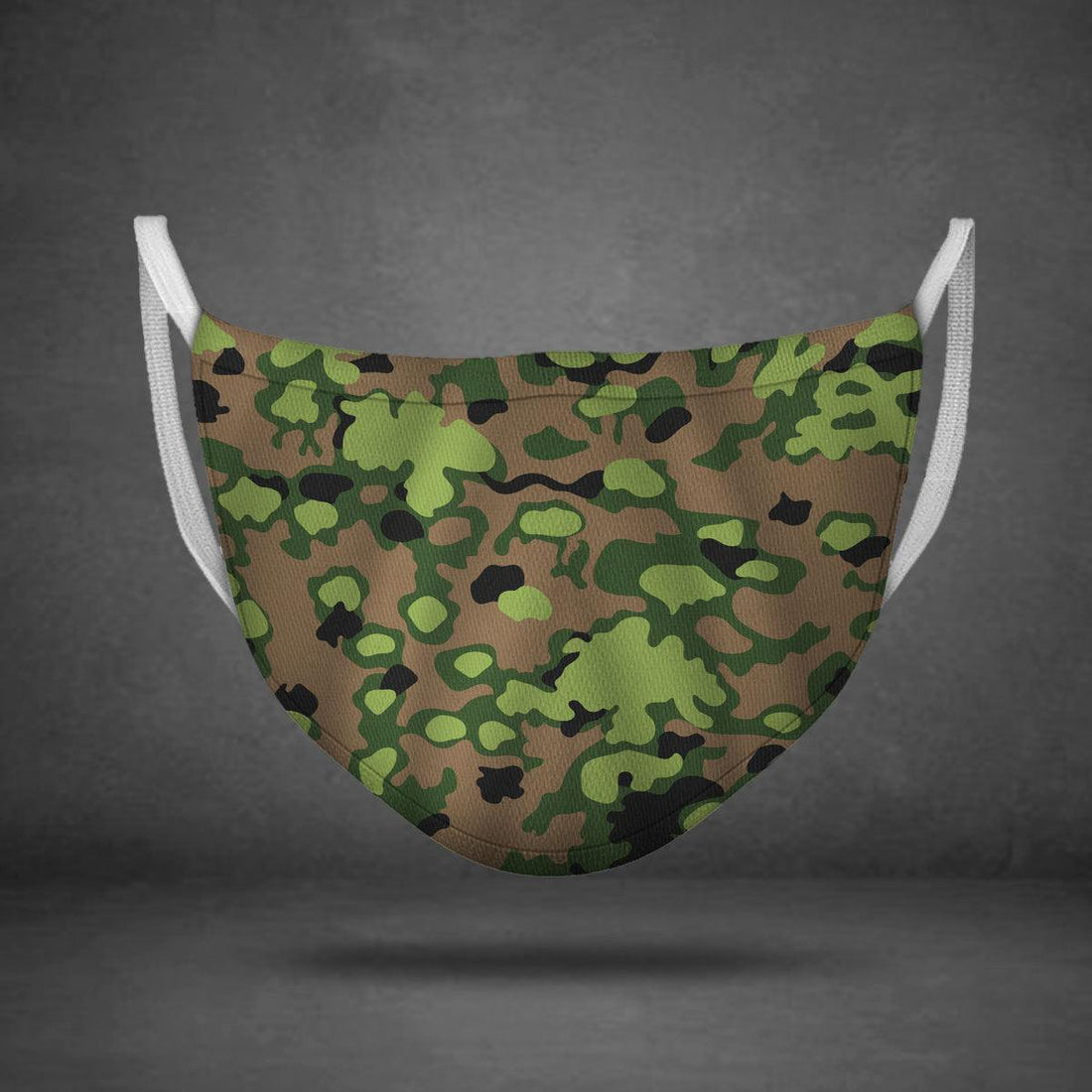 Rauchtarnmuster Blurred Edge Pattern 1939 1944 Face Mask - CustomsPig