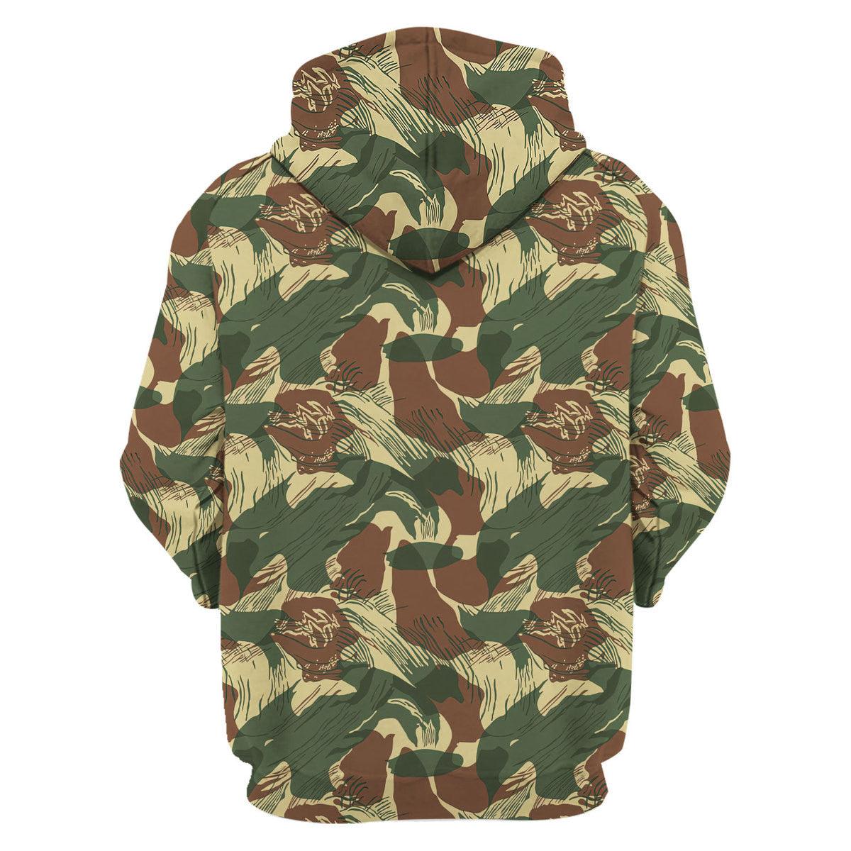 Rhodesian Brushstroke Rhodesian Security Forces 1965 Camo - DucG