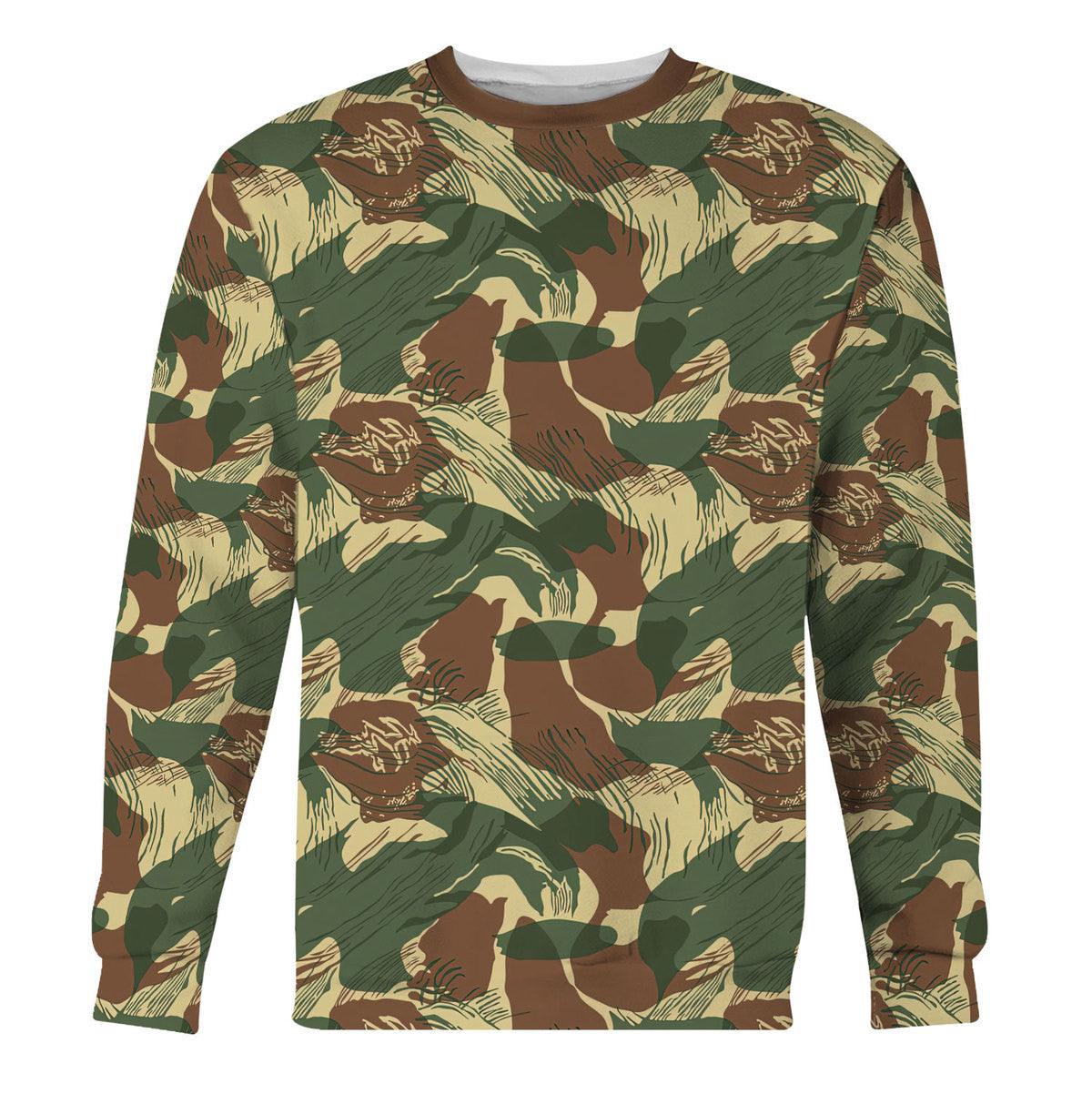 Rhodesian Brushstroke Rhodesian Security Forces 1965 Camo - DucG