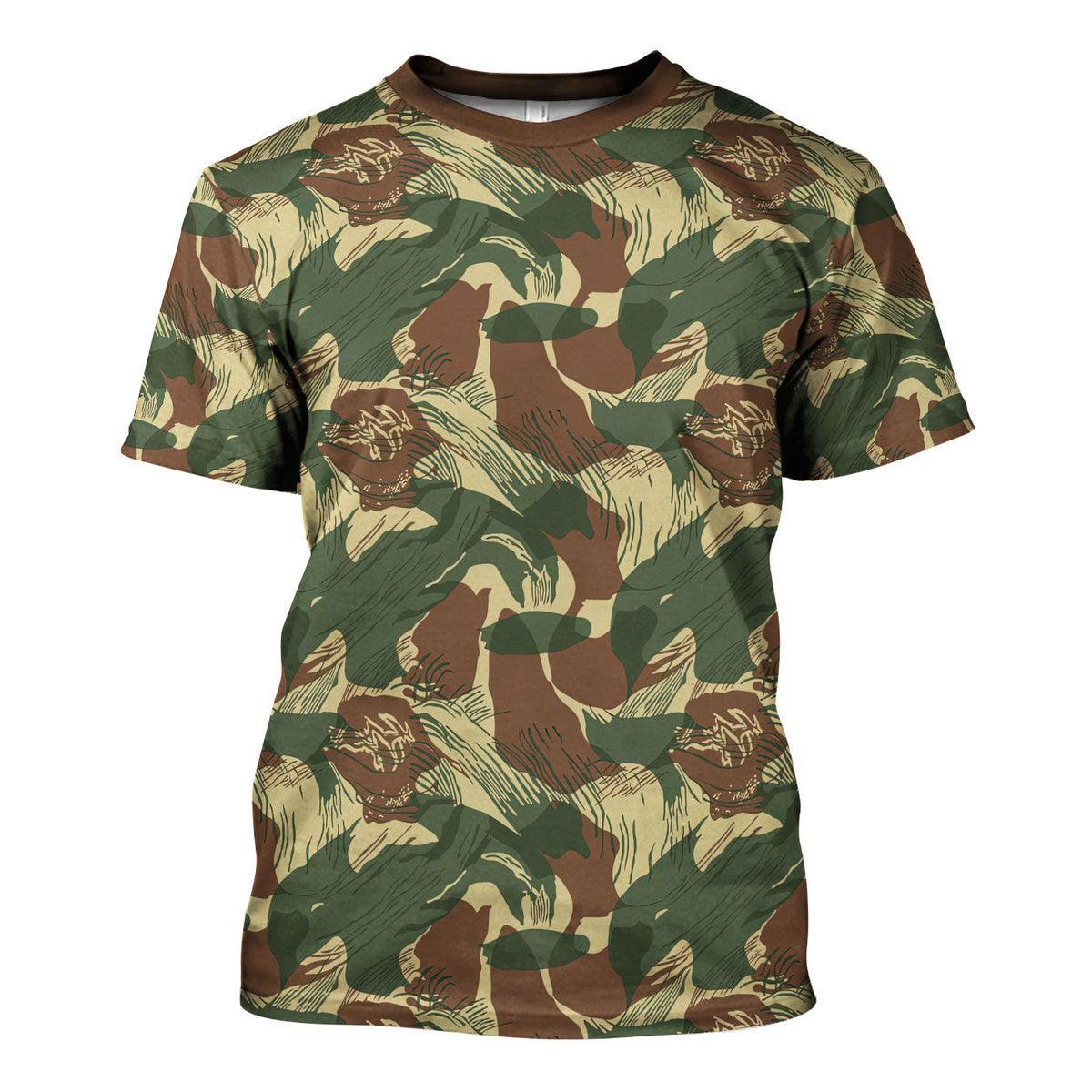 Rhodesian Brushstroke Rhodesian Security Forces 1965 Camo - DucG