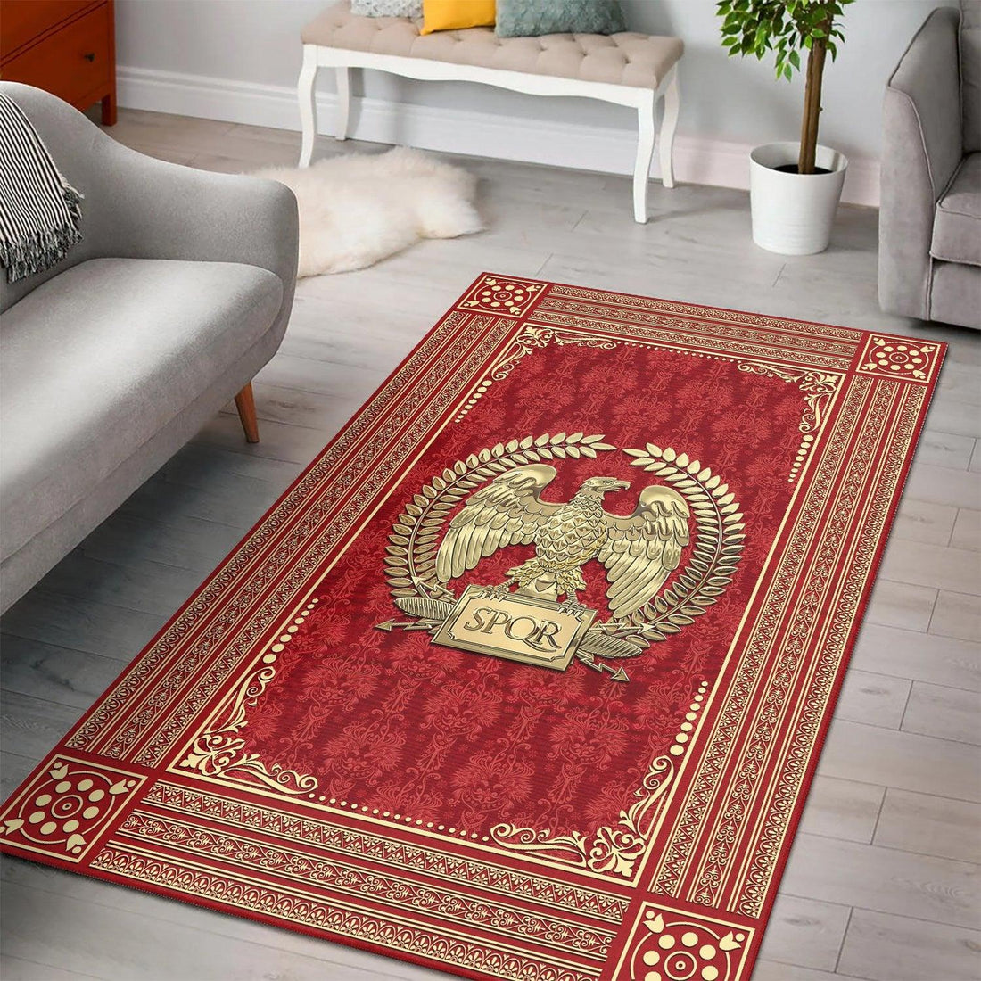 Roman Empire Rug - CustomsPig
