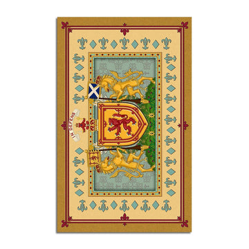 Royal Coat of Arms of Scotland Rug - CustomsPig
