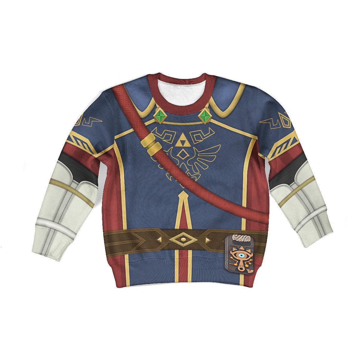Royal Guard Uniform - Breath of the Wild Costume Kid Tops Hoodie Sweatshirt T-Shirt - CustomsPig.com