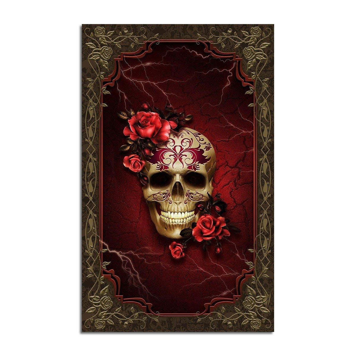 Skull Gothic Rug - CustomsPig