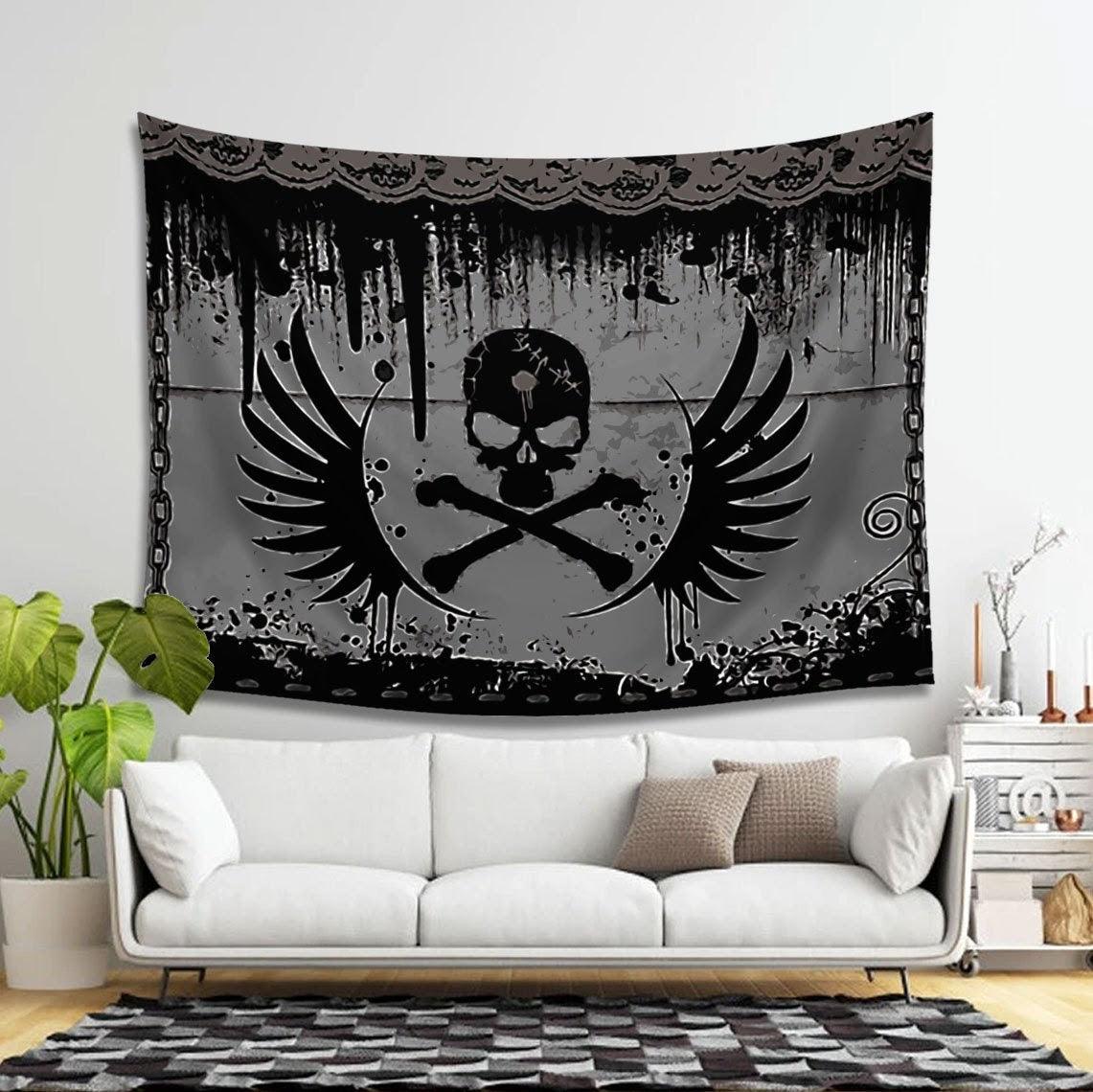 Skull Tapestry - CustomsPig