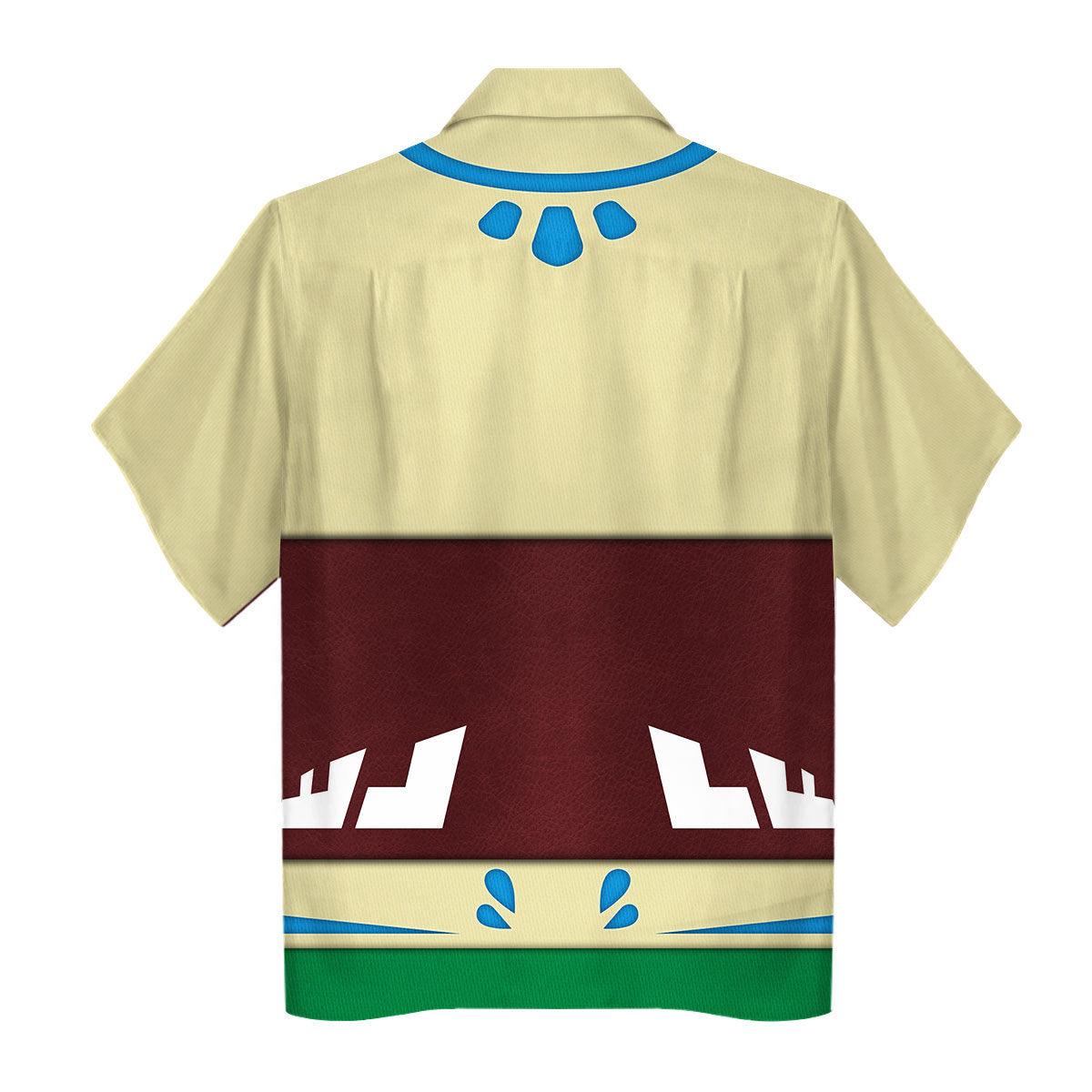 Skyloft Uniform - Skyward Sword Link New Attire Unisex Hoodie Sweatshirt T-shirt Sweatpants Cosplay - CustomsPig.com