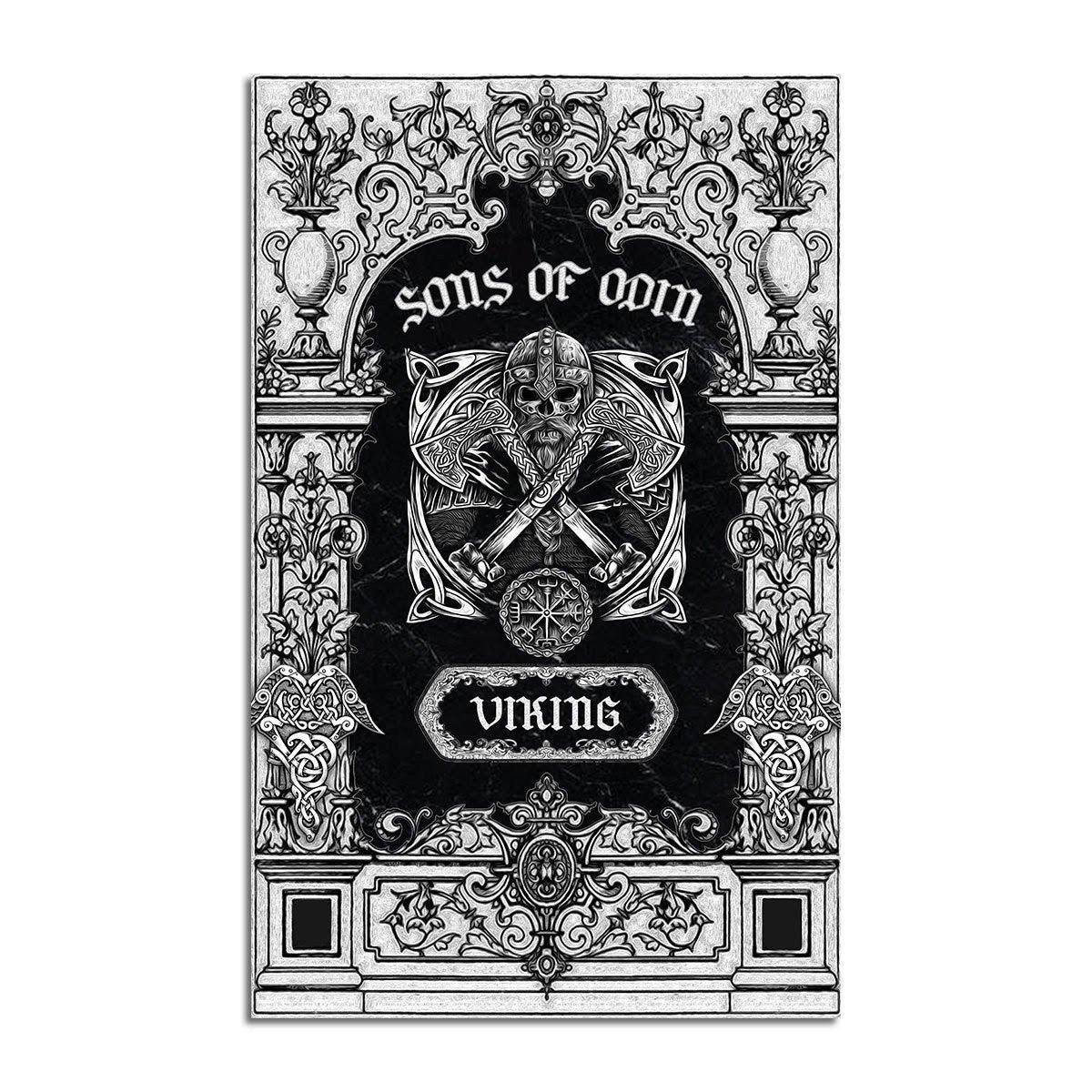 Sons Of Odin Viking Rug - CustomsPig