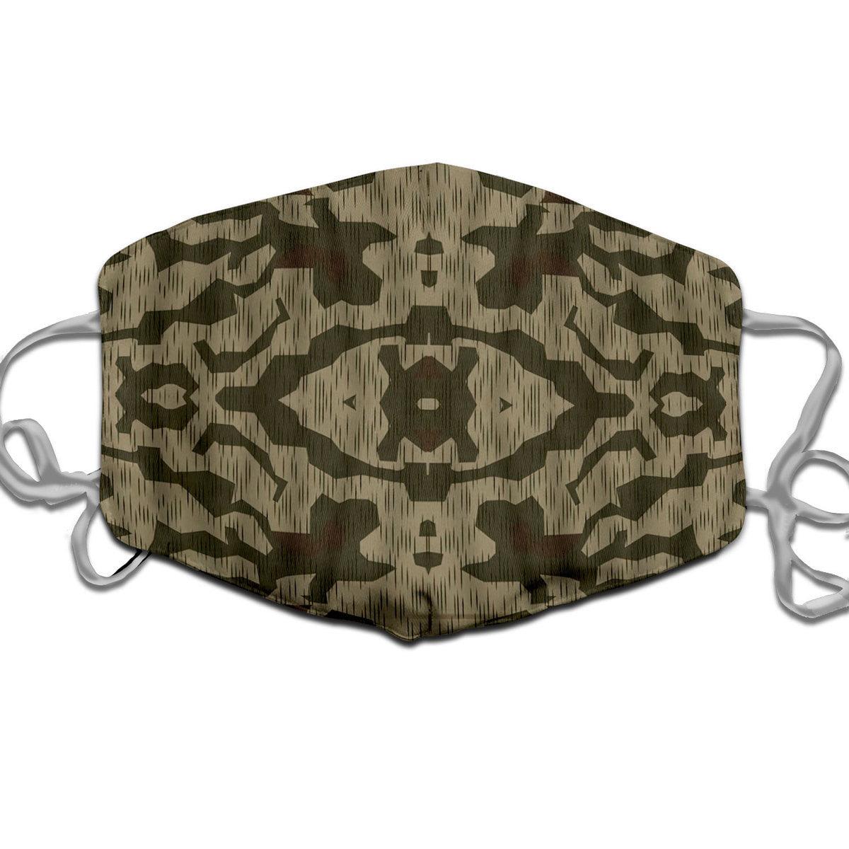 Splinter B Luftwaffen-Splittertarnmuster German WWII Camo Patterns Face Mask - DucG