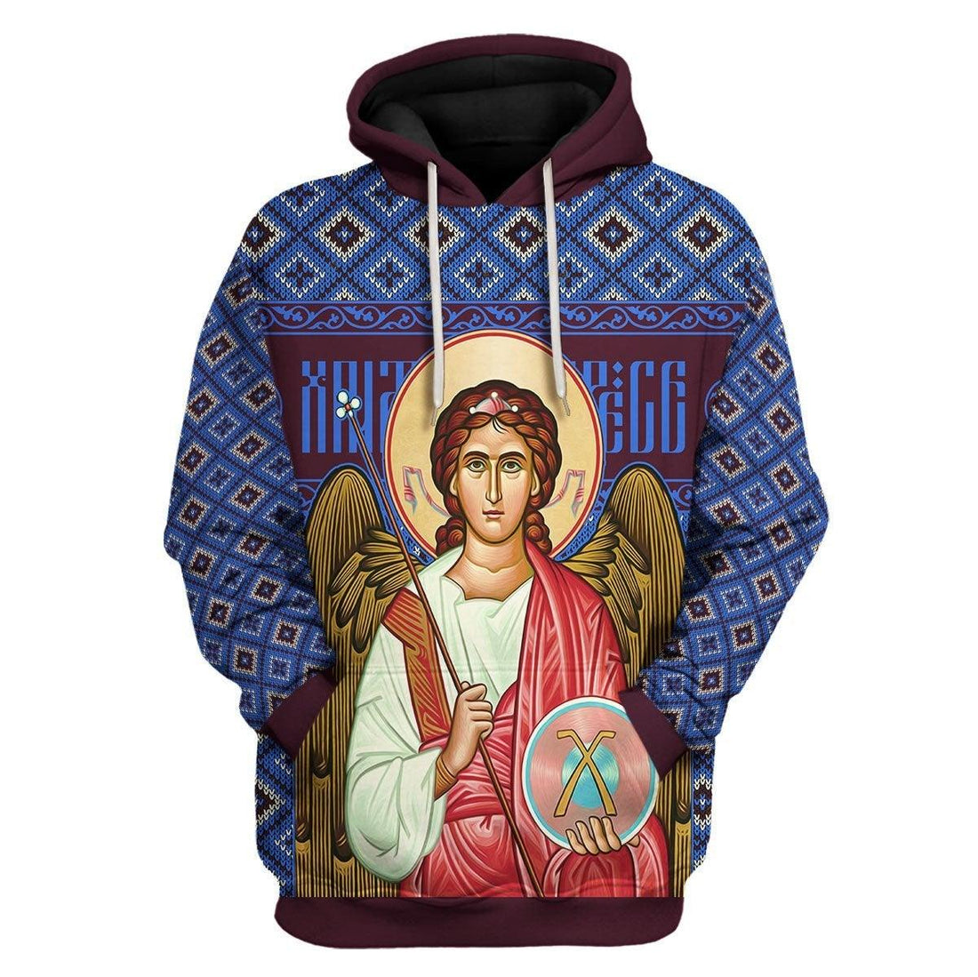 St. Archangel Michael Zip Hoodie - DucG