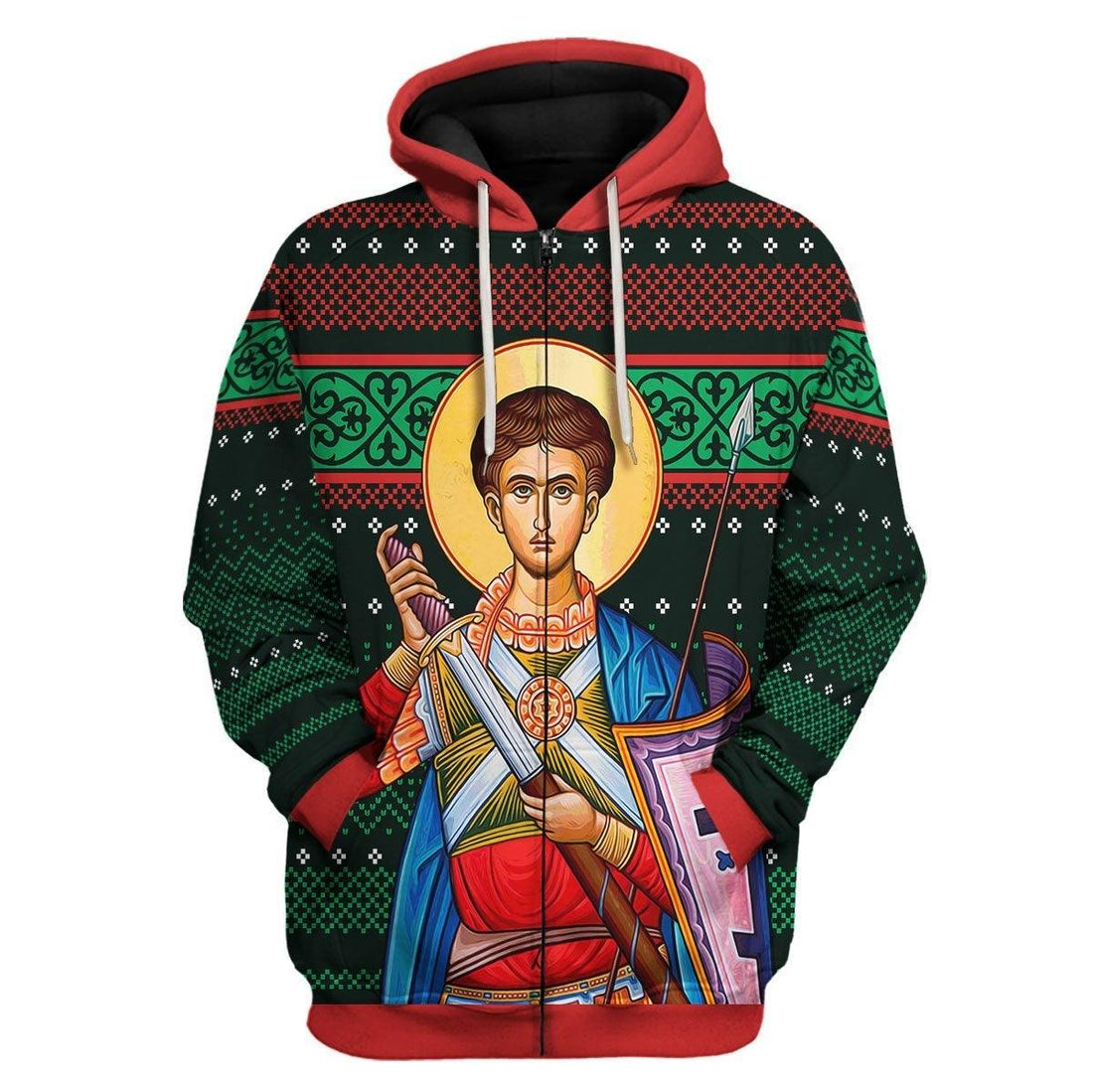 St. Dimitri Zip Hoodie - DucG