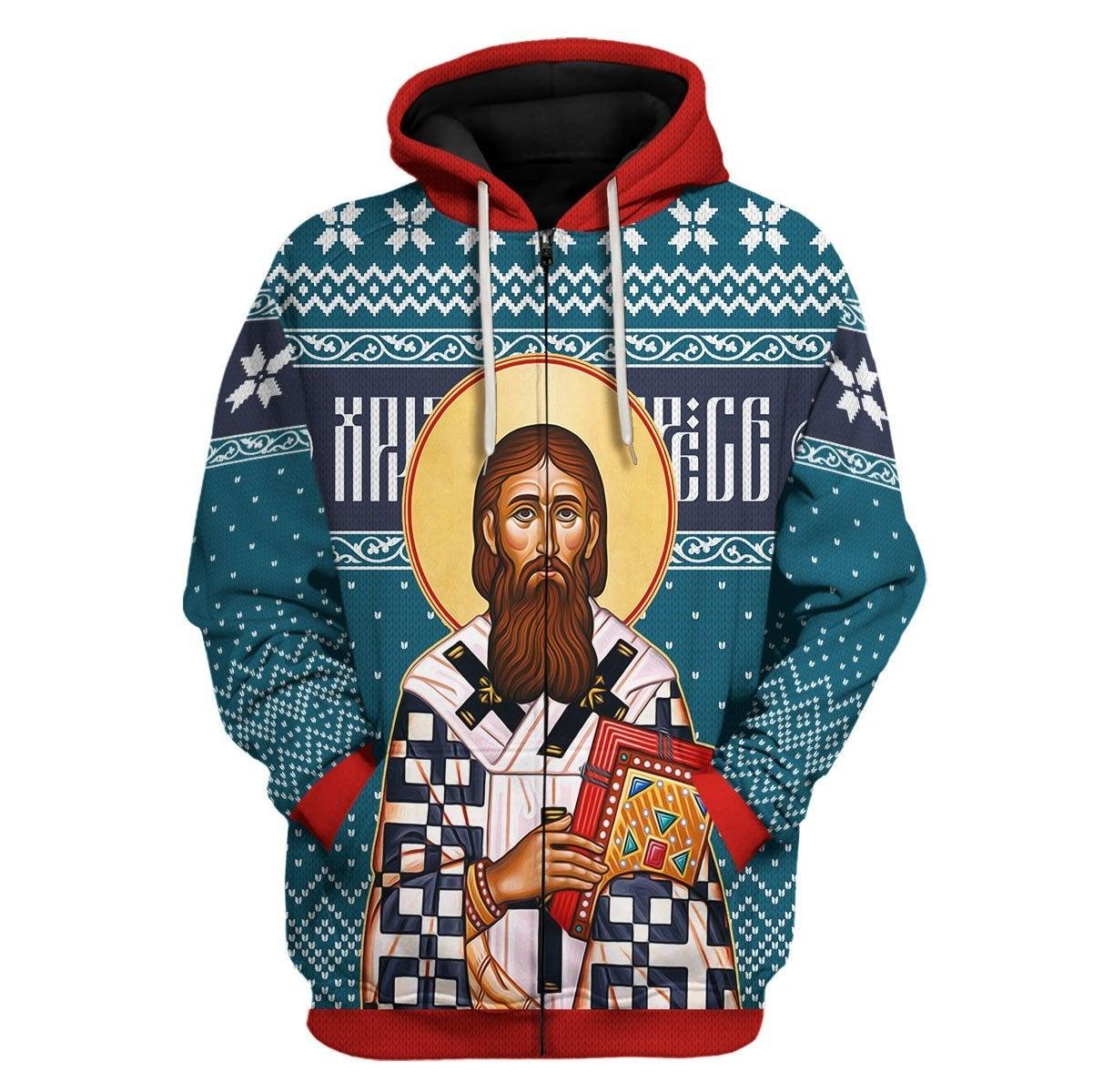 St. Sava Zip Hoodie - CustomsPig
