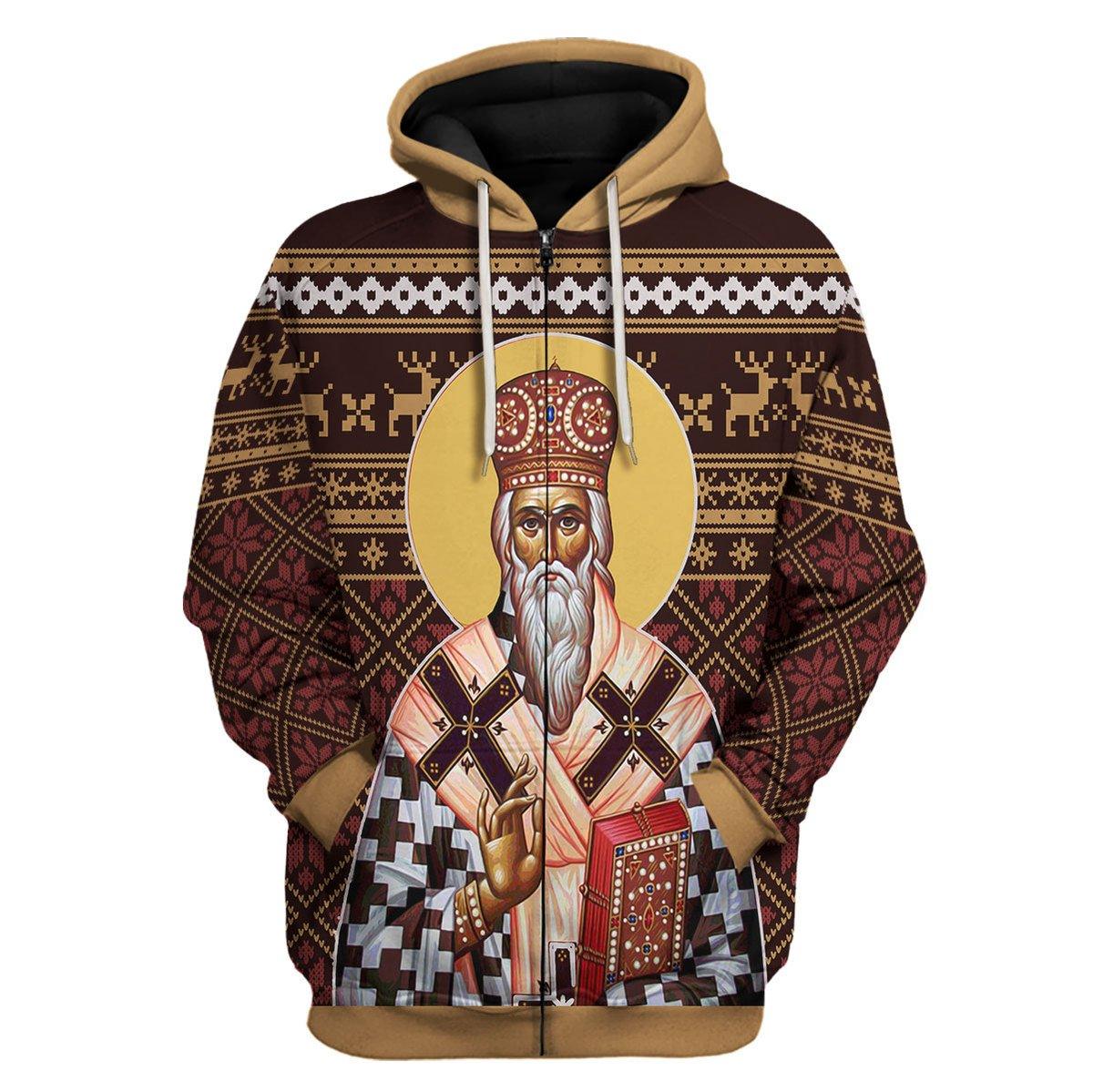 St. Vasilije of Ostrog Hoodie - CustomsPig