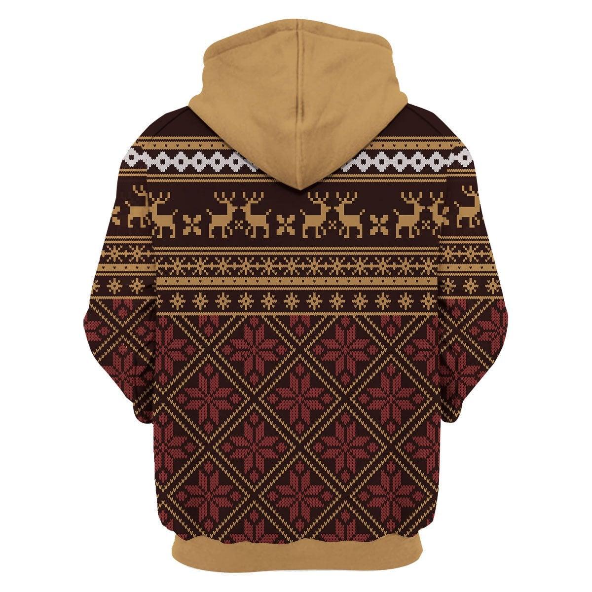 St. Vasilije of Ostrog Zip Hoodie - DucG