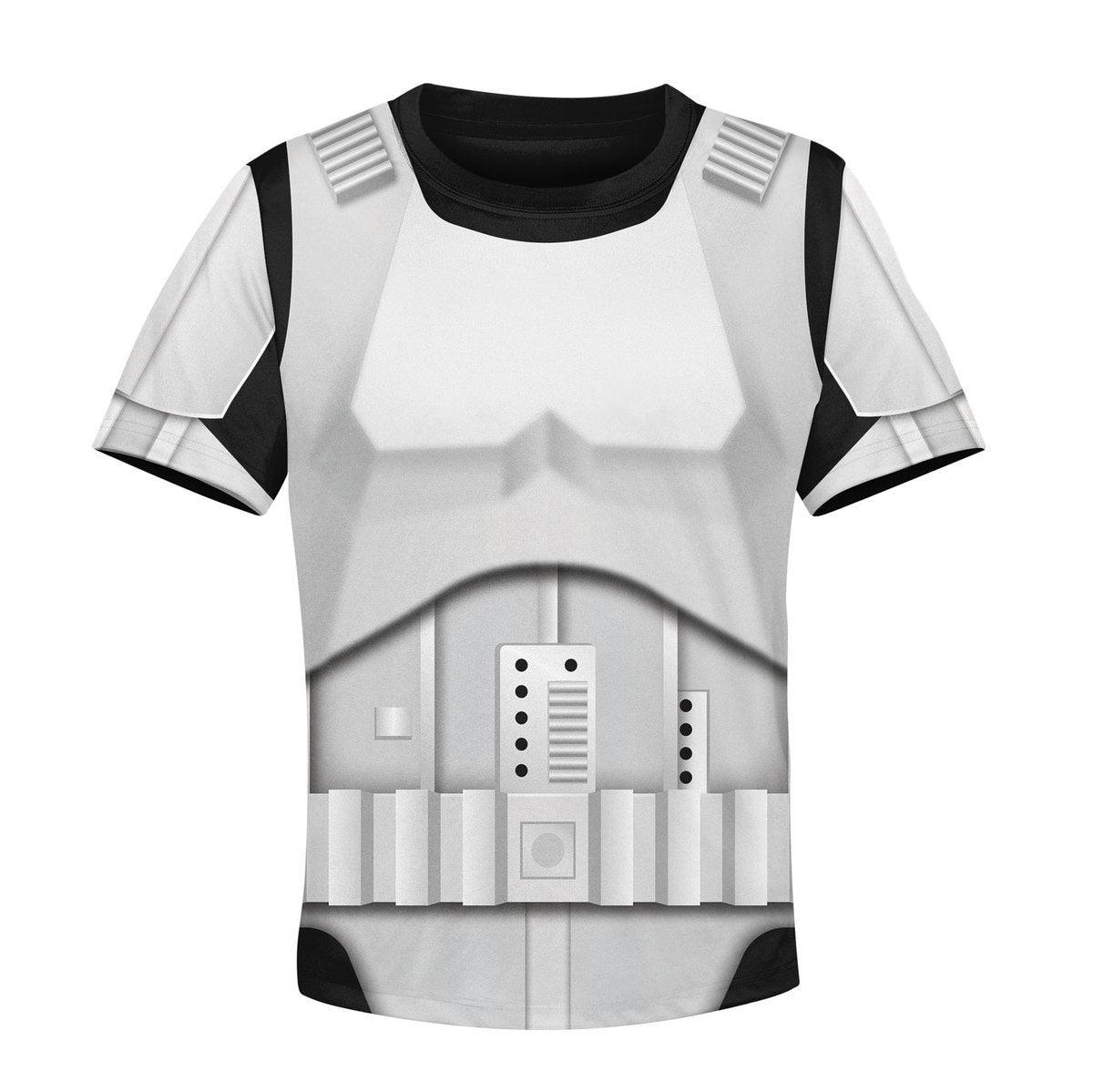 Stormtrooper 2 Hoodie Sweatshirt T-Shirt Kid Tops - CustomsPig.com