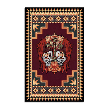 Sugar Skull Wings Rug - DucG