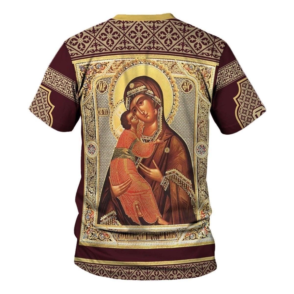 Sweatshirt Virgin Of Vladimir T-shirt - DucG