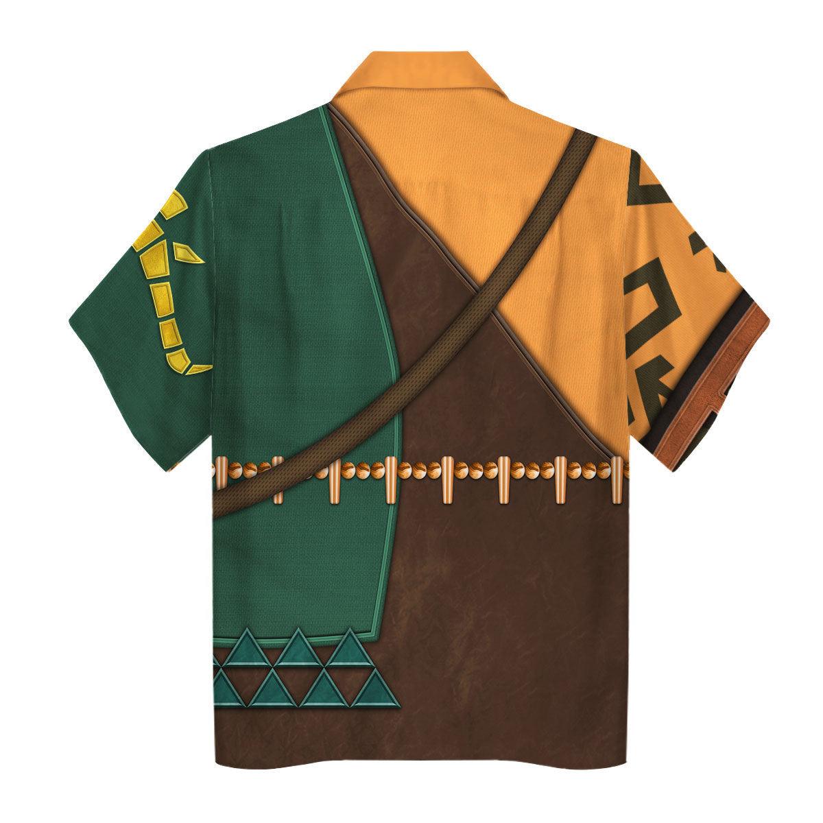 Tears Of The Kingdom Link Attire Unisex Hoodie Sweatshirt T-shirt Sweatpants Cosplay - CustomsPig.com